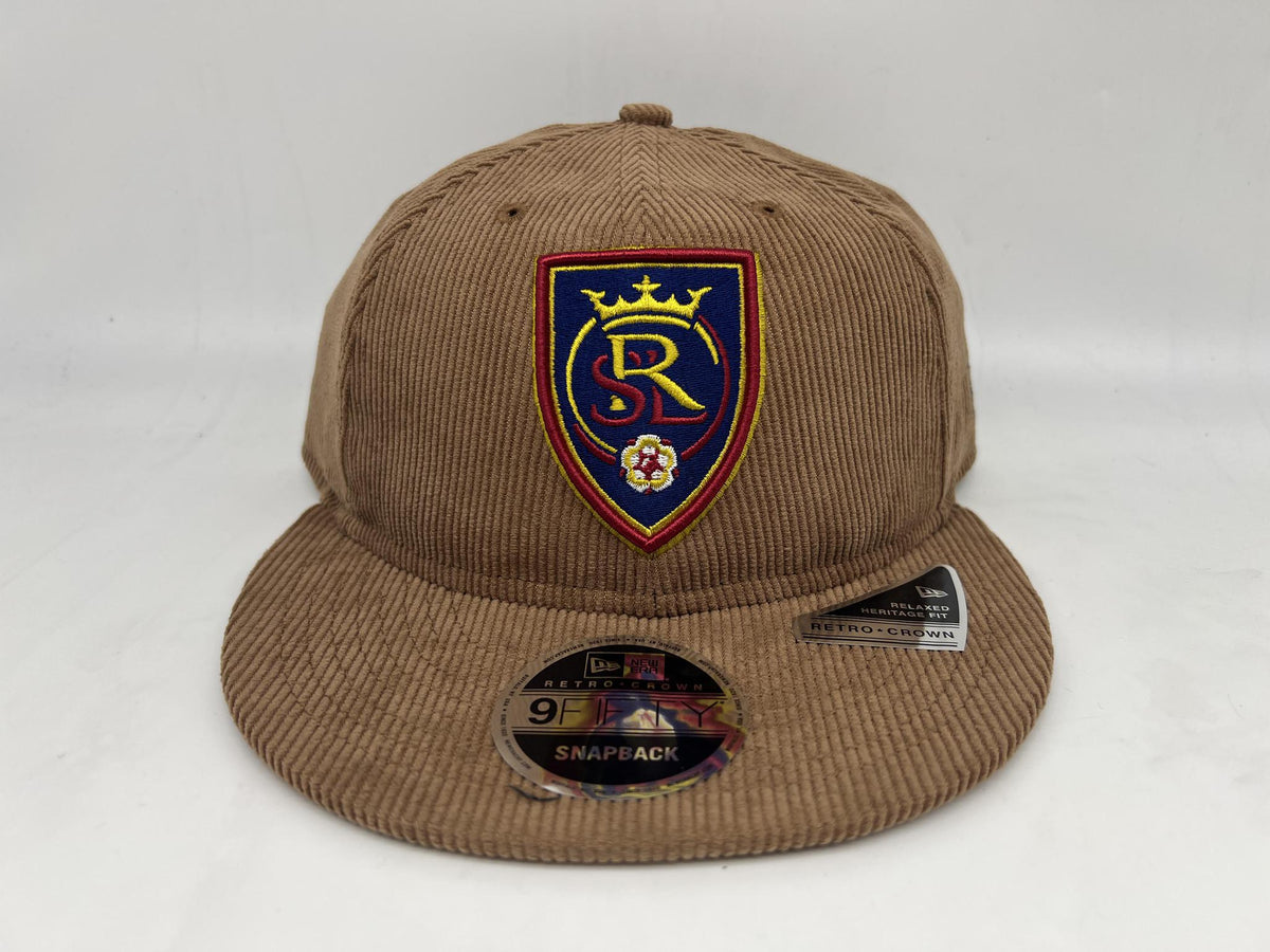 RSL New Era Brown Corduroy Retro Crown 9fifty Hat