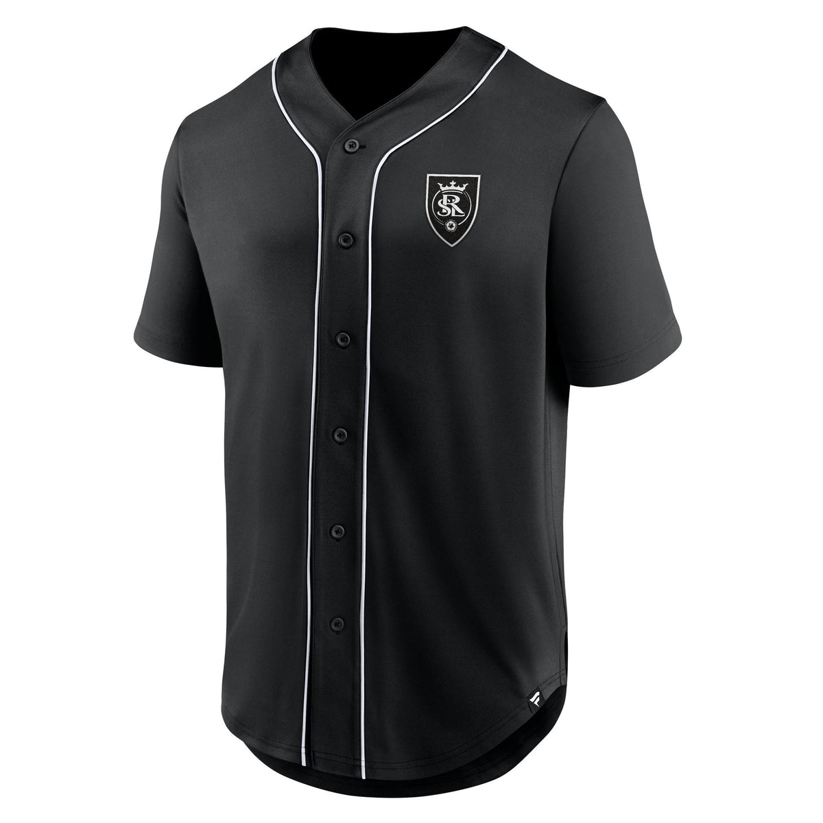 RSL Black/White Baseball Jersey The Team Store