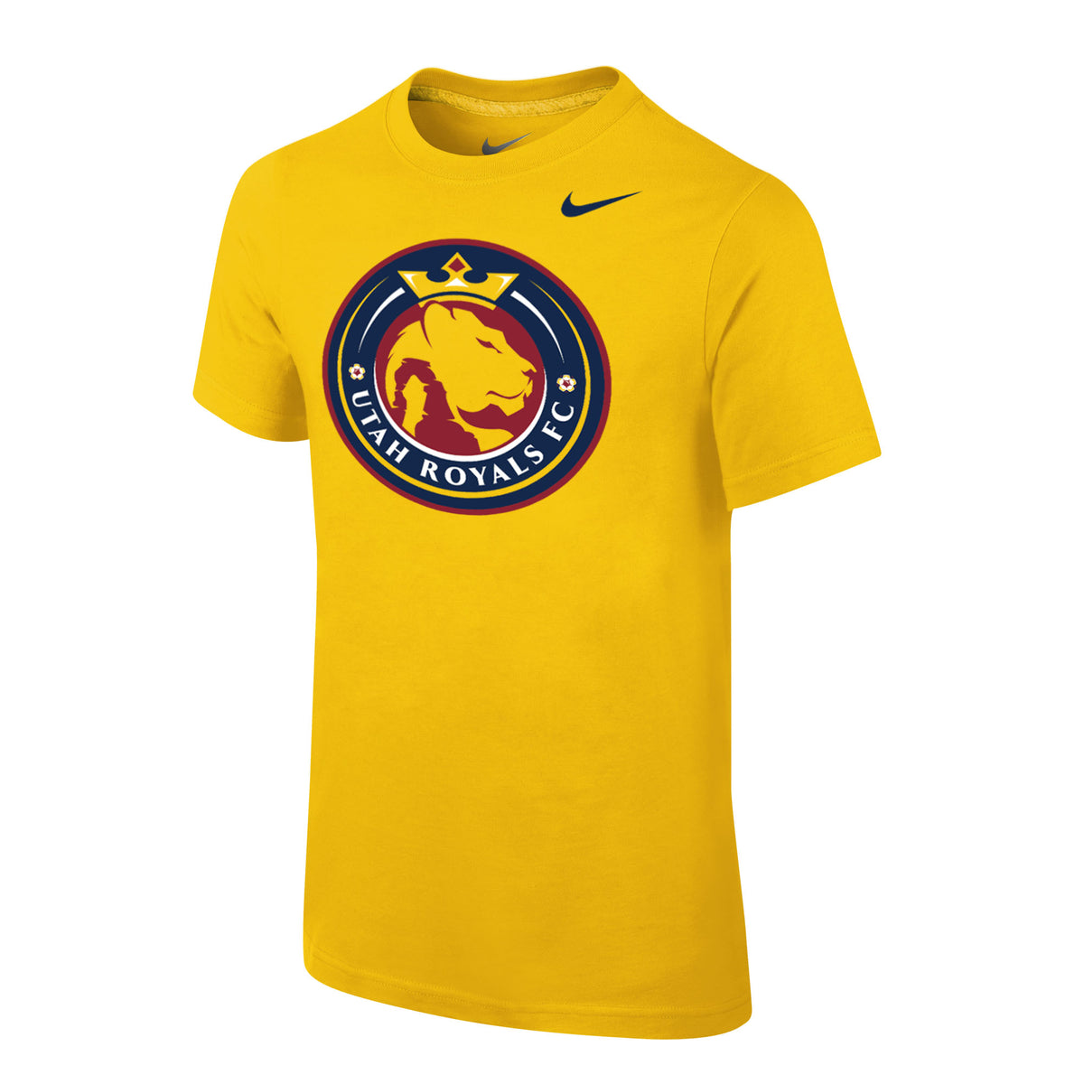 Utah Royals FC Nike Youth Gold Logo Short Sleeve Shirt – The Team