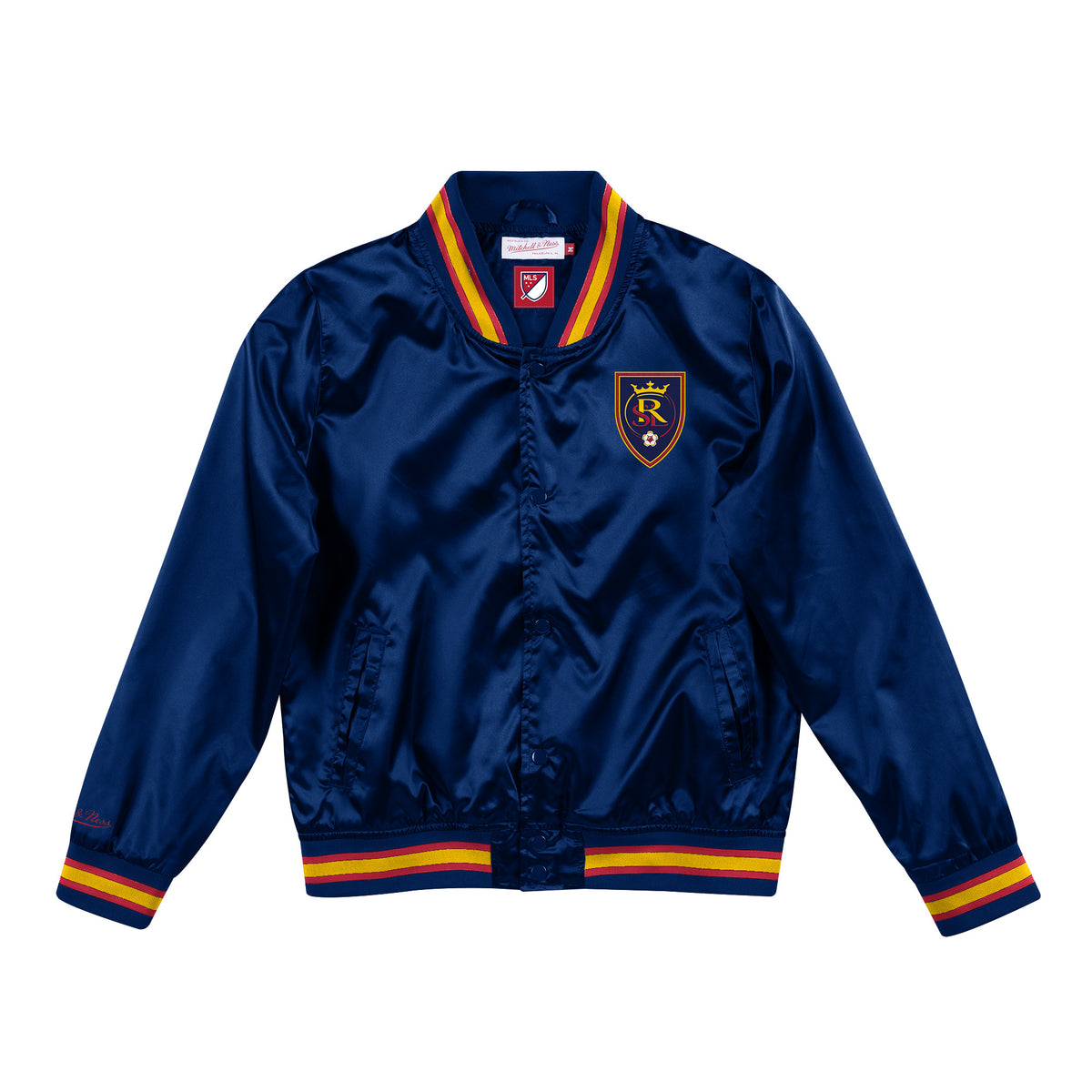 RSL Mitchell & Ness Womens Lightweight Satin Jacket – The Team Store