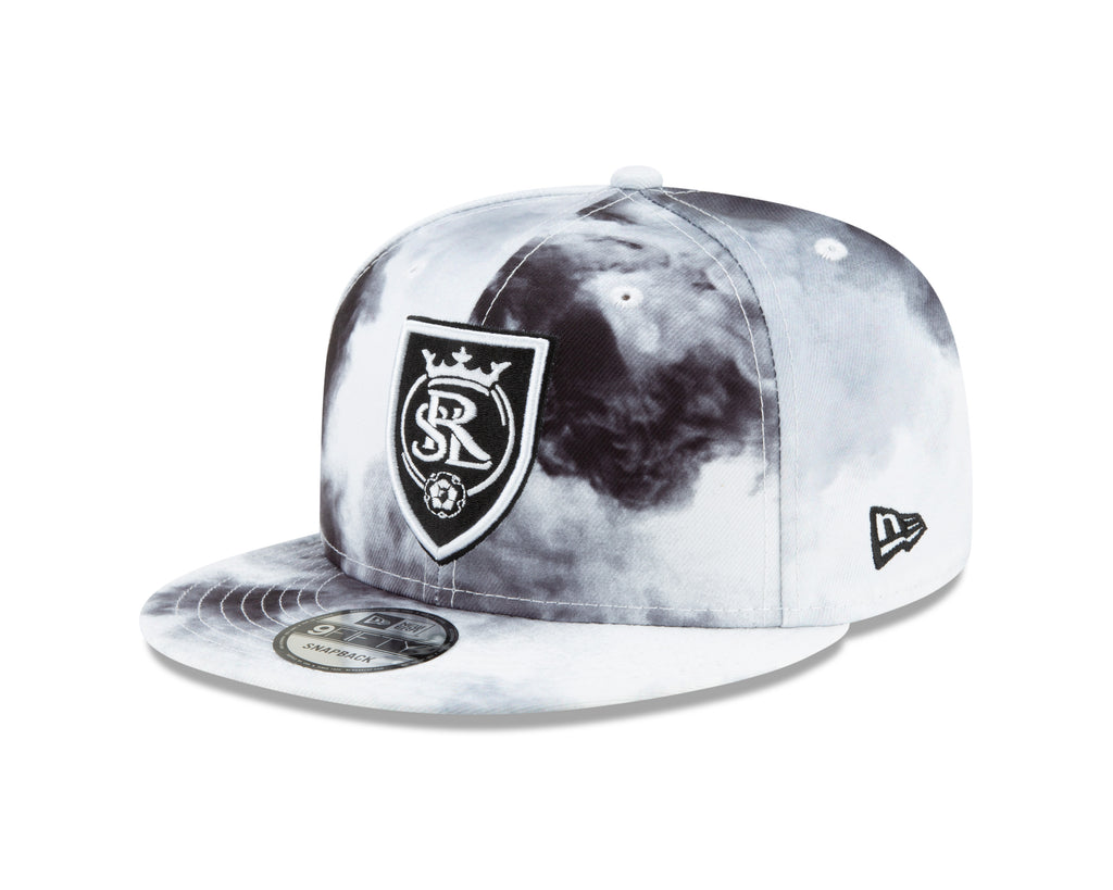 Men's Real Salt Lake New Era Black Basic 9FORTY Mesh Snapback Hat