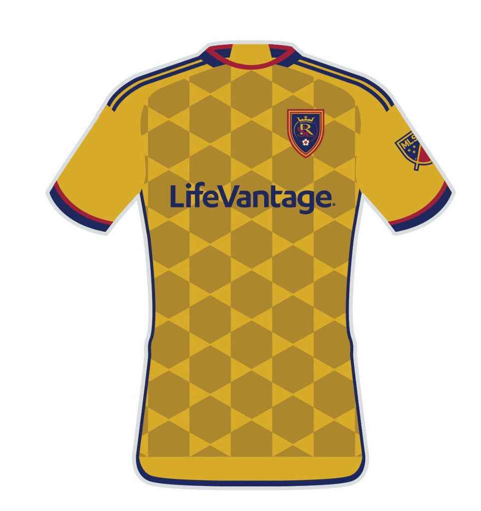 Real Salt Lake adidas 2023 The Beehive State Kit Authentic Custom Jersey -  Gold