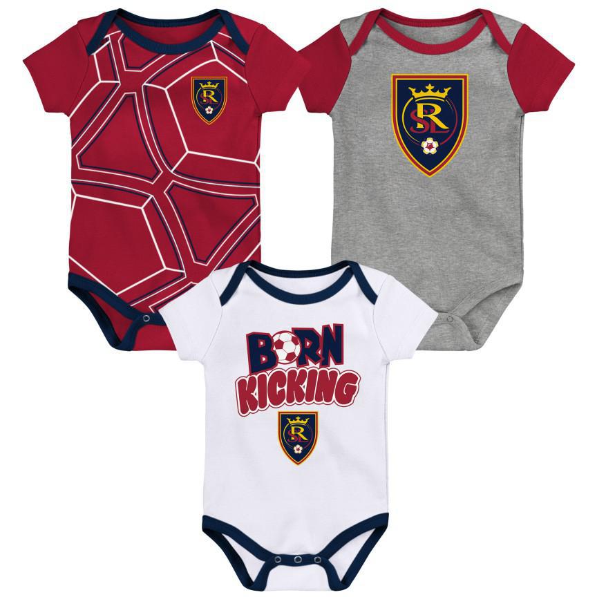 Newborn & Infant Red Washington Capitals Replica Jersey Bodysuit 18  Months